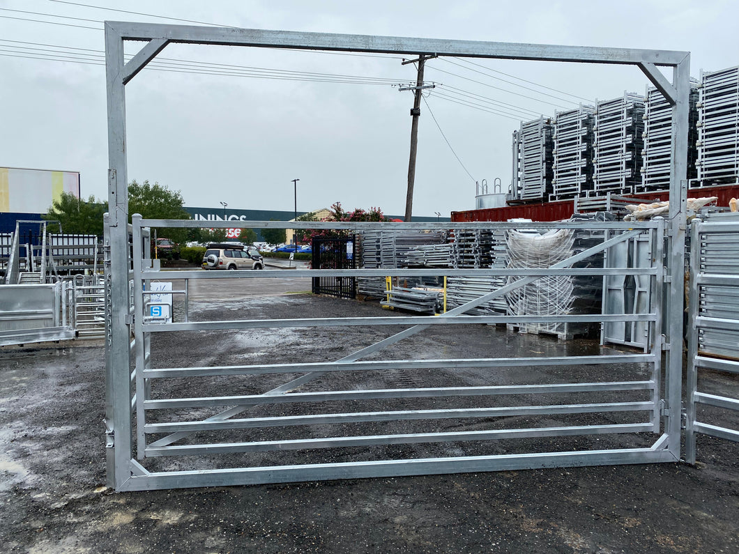 4m Single Gate with 3m high Frame