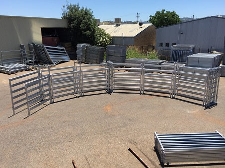 Heavy Duty Curved Race Pack 115 x 42 12 Panels ©