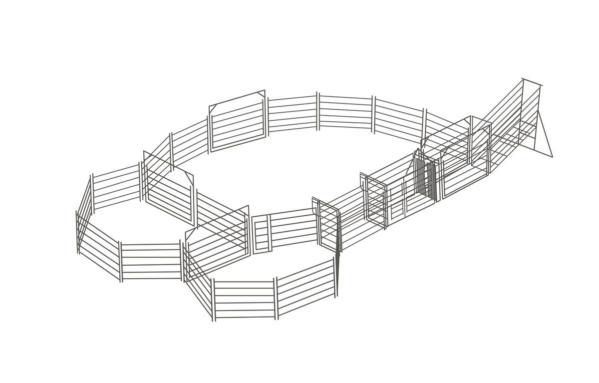 Cattle Yard 30-40 Head