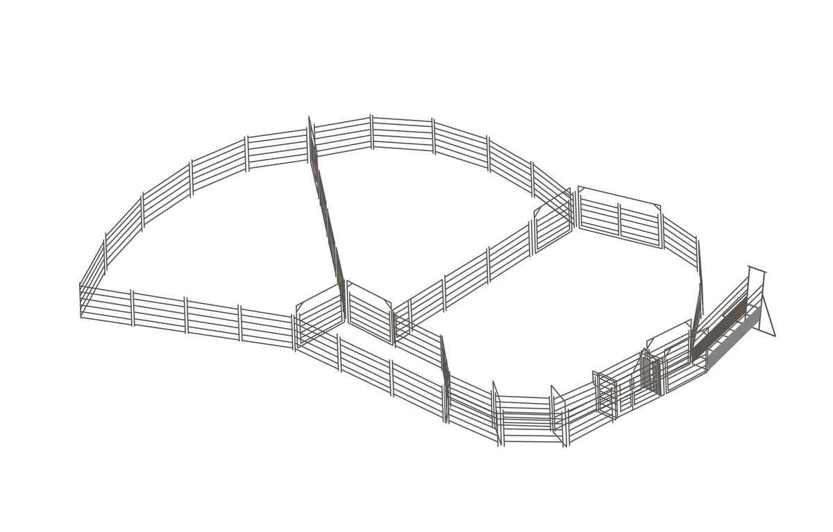 Cattle Yard 60-70 Head