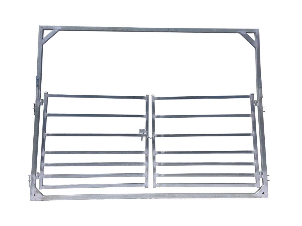 4m Double Gate with 3m high frame