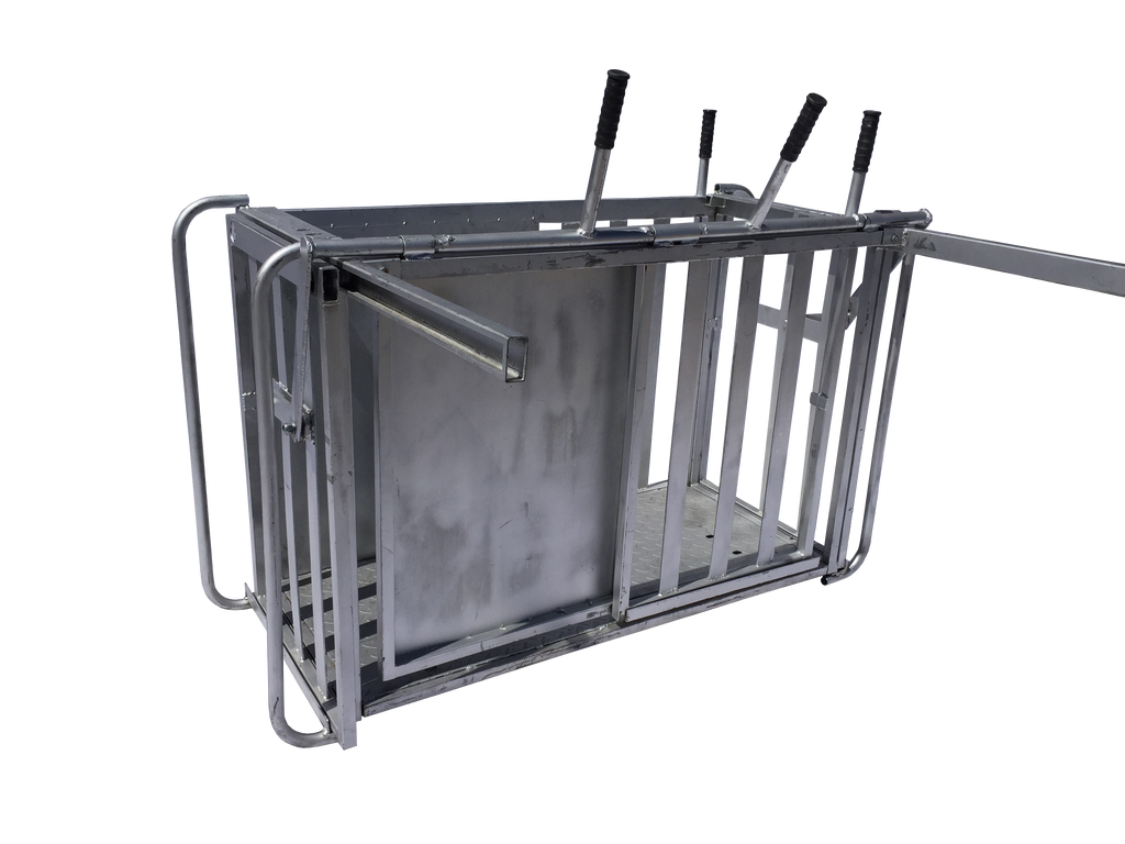 Sheep weigh crate and 3 way draft