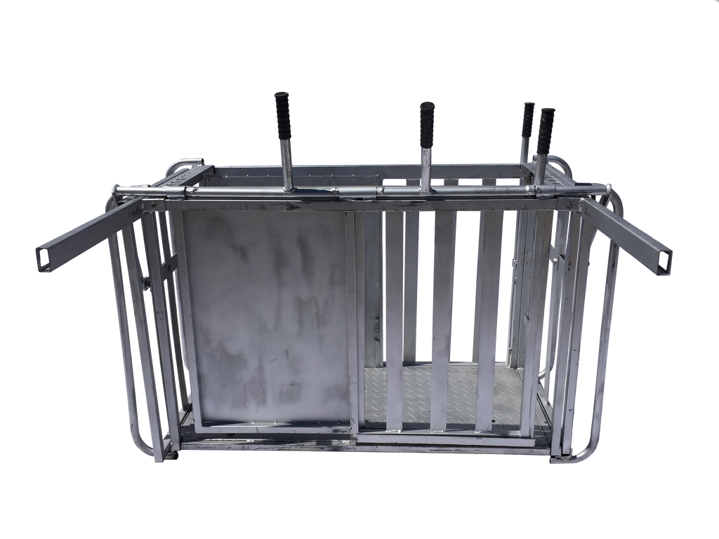 Sheep weigh crate and 3 way draft