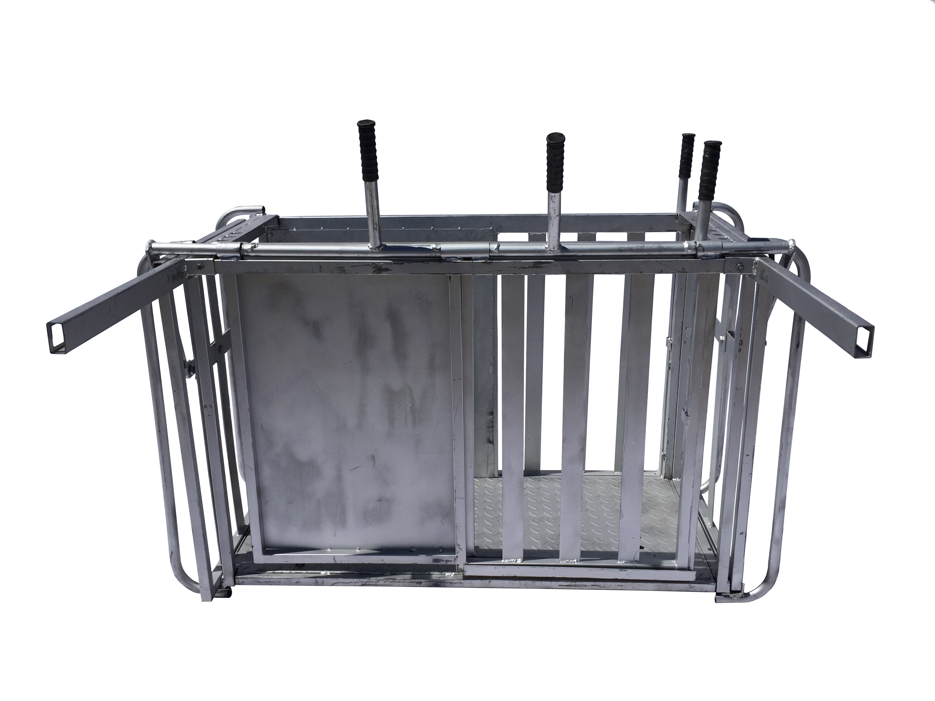 Sheep weigh crate and 3 way draft