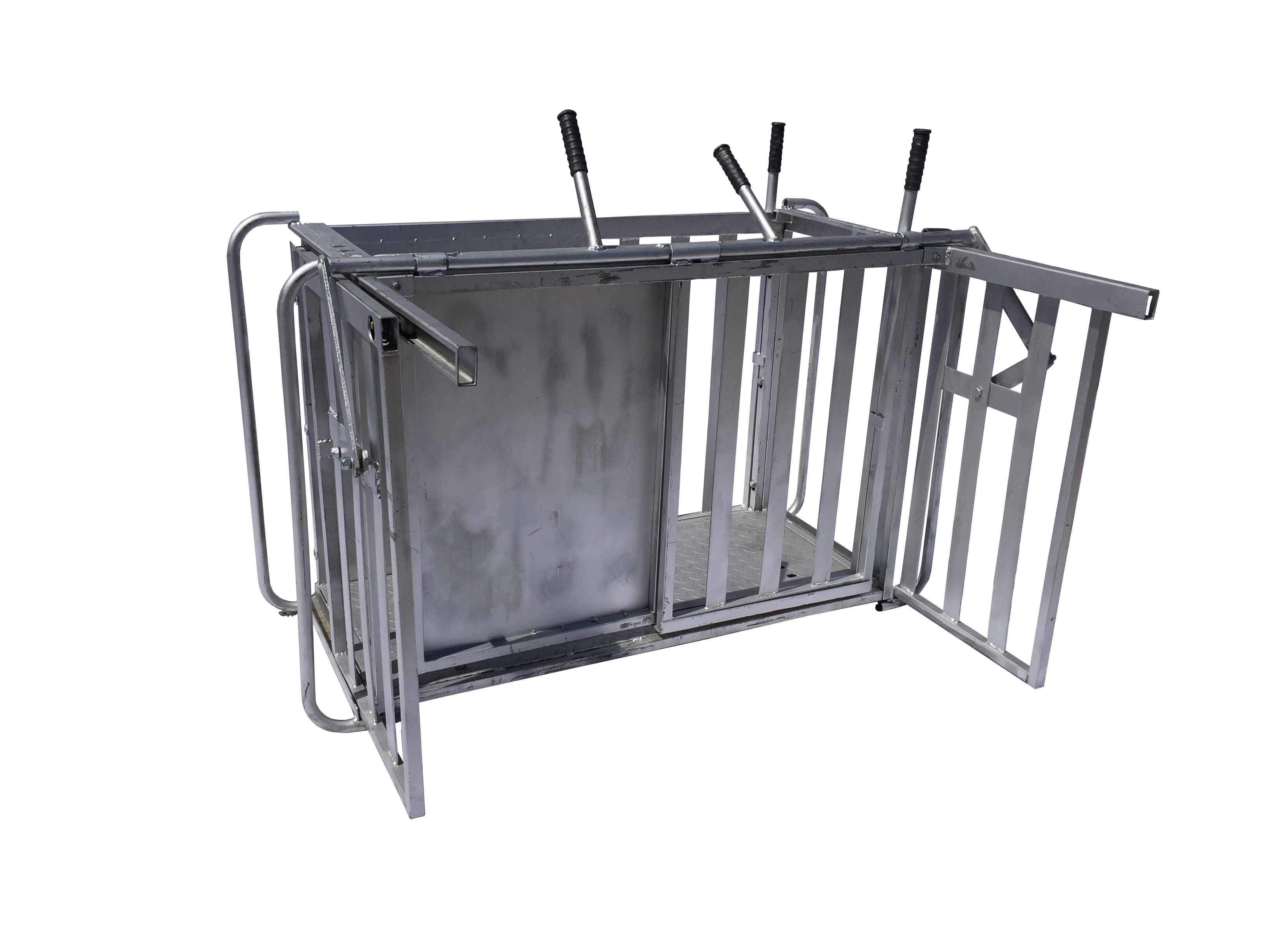 Sheep weigh crate and 3 way draft