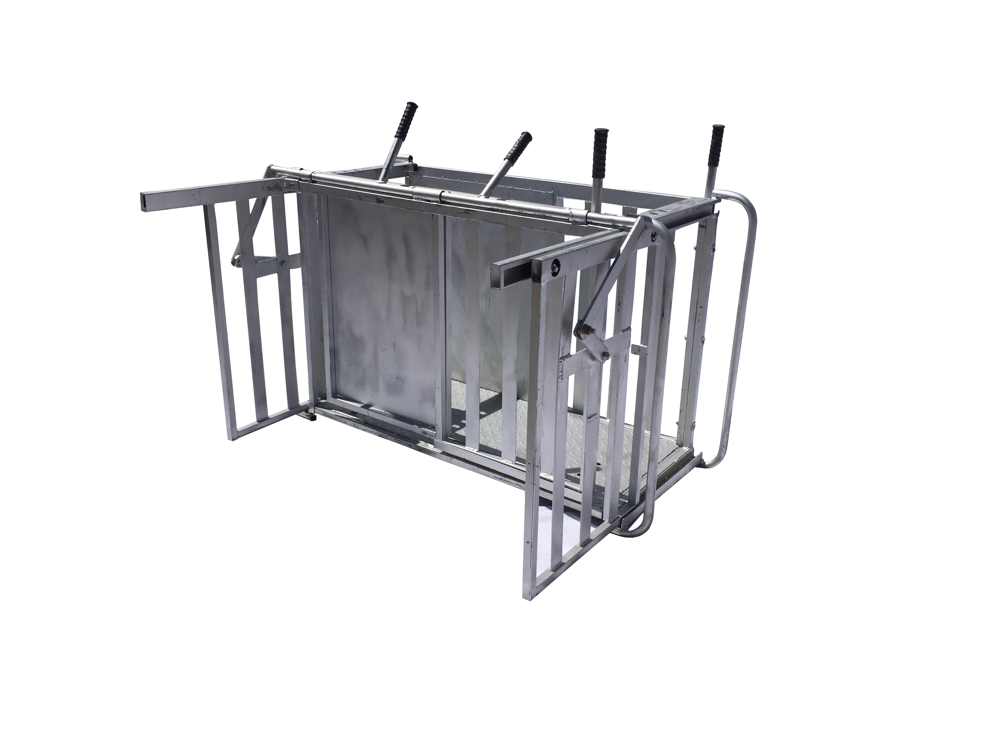 Sheep weigh crate and 3 way draft