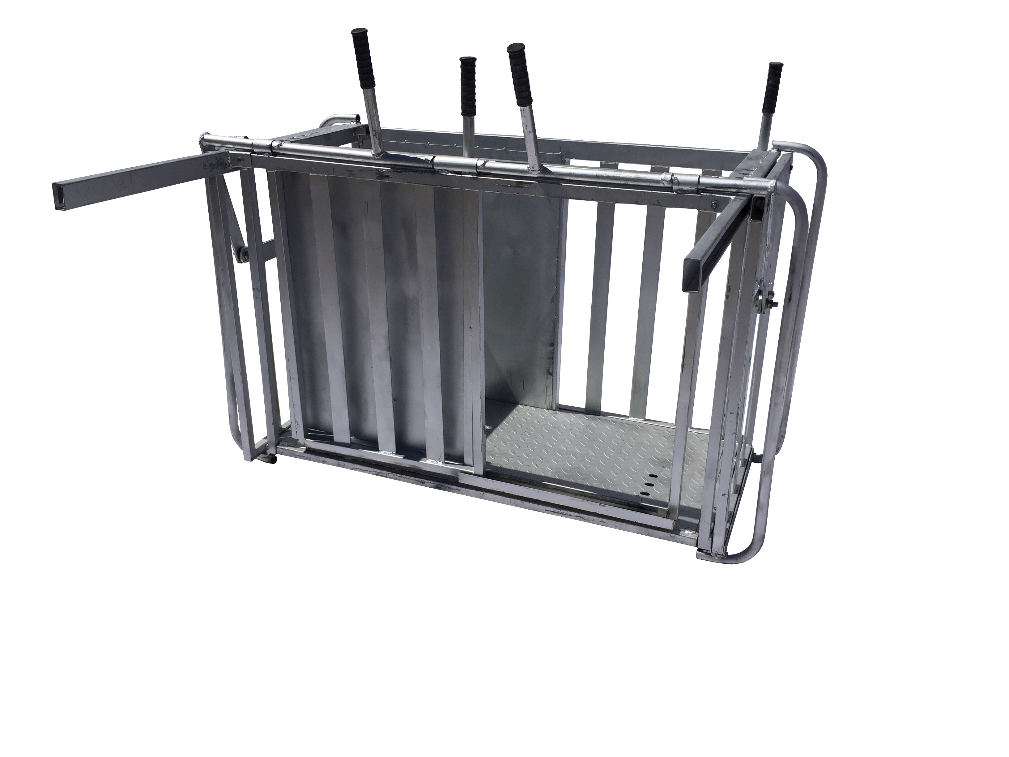 Sheep weigh crate and 3 way draft